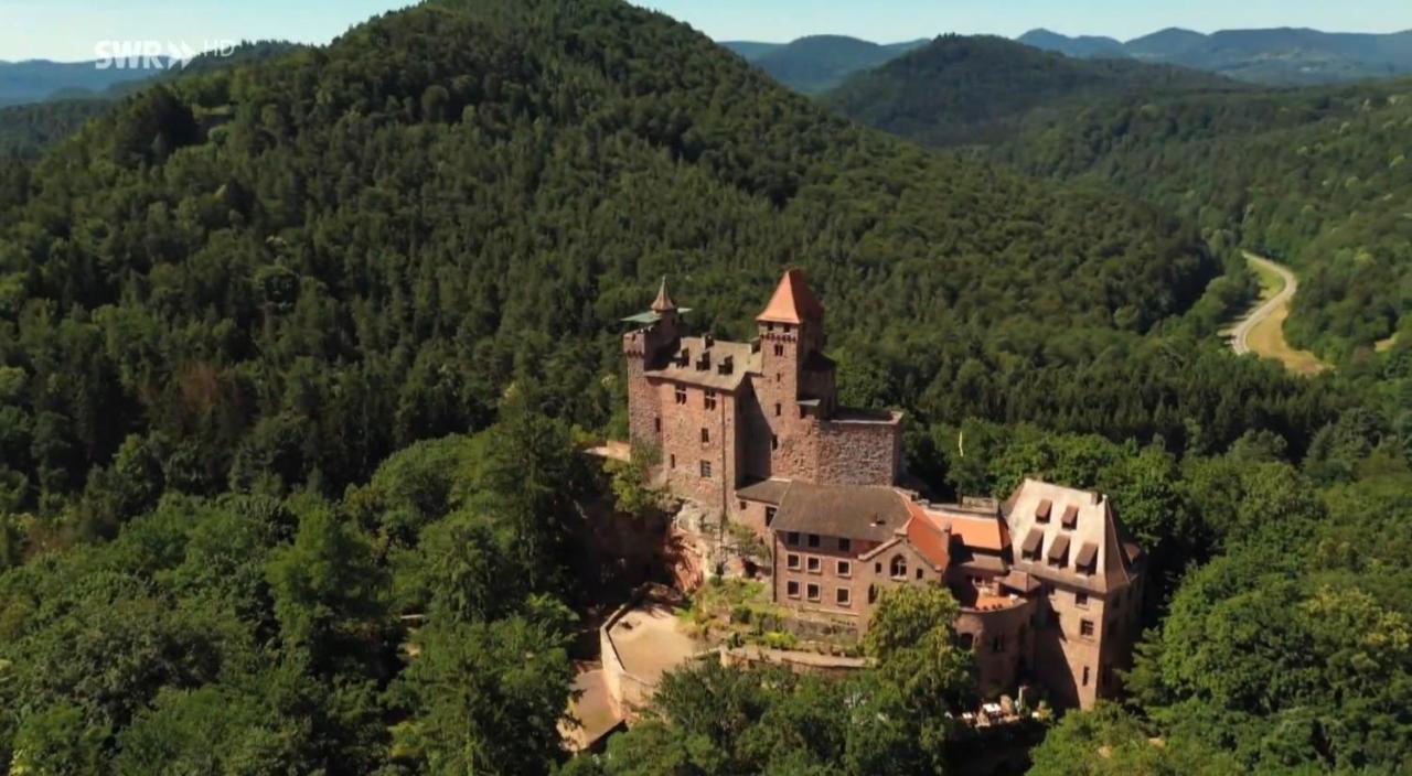 Ferienwohnung Am Waldrand Lemberg Exterior foto