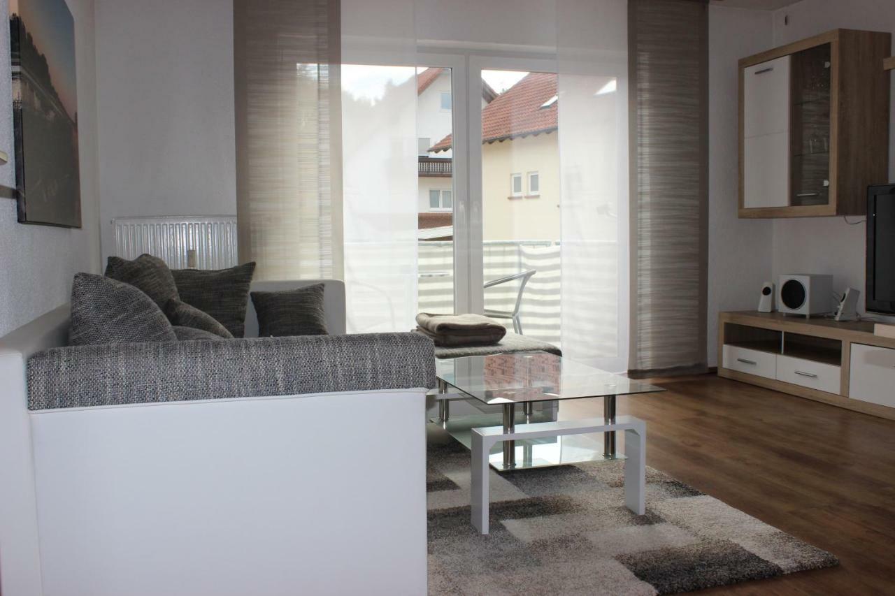 Ferienwohnung Am Waldrand Lemberg Exterior foto