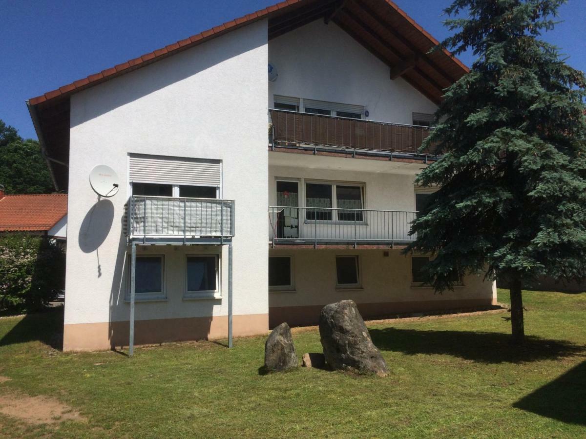 Ferienwohnung Am Waldrand Lemberg Exterior foto